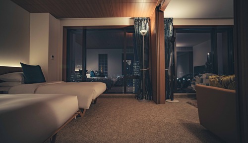 Suite, no fumadores, vistas a la ciudad (246, Twin Beds)