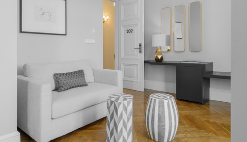 Suite Signature, balcón (Acropolis View)