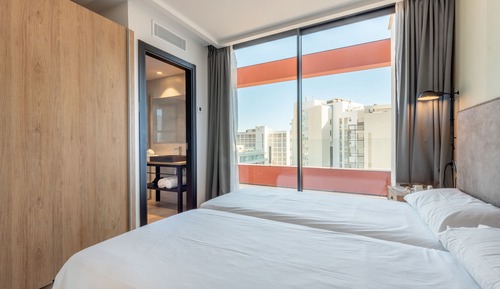 Apartamento estándar, 2 habitaciones, terraza