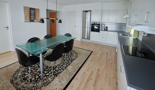 Ático superior, 2 habitaciones, vistas al mar