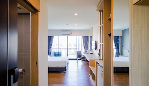 Habitación con 2 camas individuales