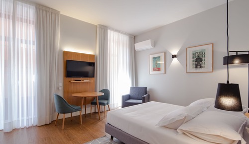 Estudio City, 1 cama de matrimonio, no fumadores, patio