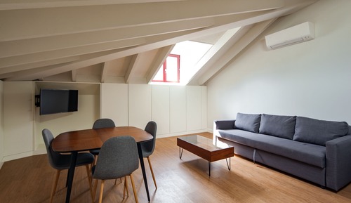 Apartamento ejecutivo, 2 habitaciones, no fumadores, cocina básica