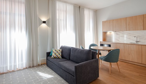 Apartamento ejecutivo, 2 habitaciones, no fumadores, 2 baños