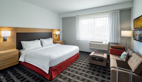 Suite estudio, 1 cama de matrimonio con sofá cama, no fumadores (Mobility/Hearing Accessible, Tub)