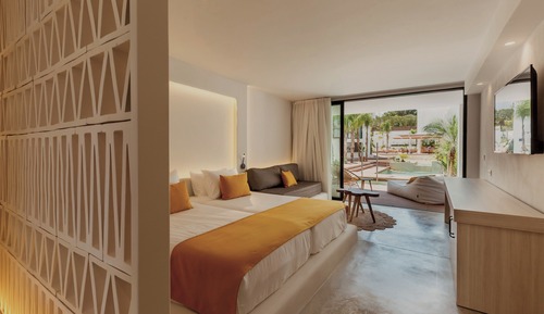 Habitación doble superior, acceso a la piscina (Swimup)