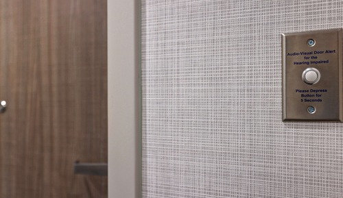 Habitación, 2 camas de matrimonio, accesible para personas con discapacidad (Hearing)