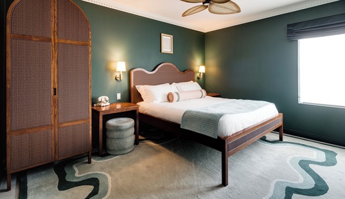 Habitación superior, 1 cama de matrimonio grande