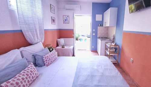 Estudio, 1 habitación, fumadores, patio