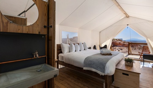 Deluxe Tent, Private Bathroom