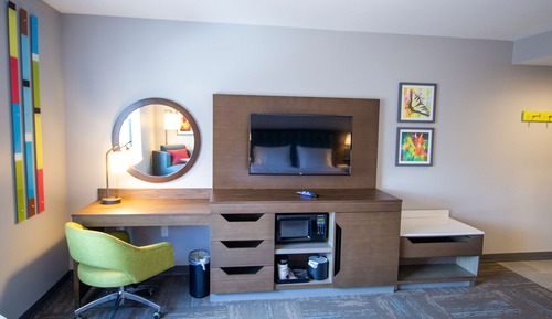 Habitación, 2 camas de matrimonio, accesible para personas con discapacidad, bañera