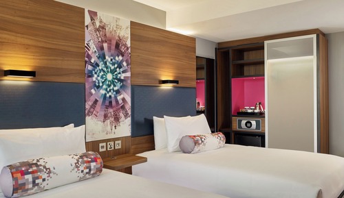 aloft, Habitación, 2 camas individuales