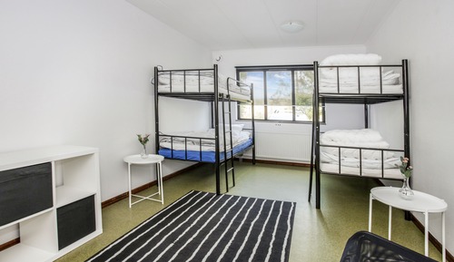 Habitación cuádruple, baño compartido (Pet-friendly)