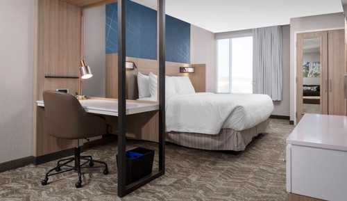 Suite estudio, 1 habitación (Mobility/Hearing Access, Roll-In Shwr)