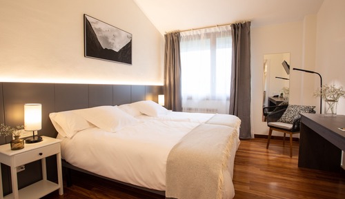 Habitación con 2 camas individuales
