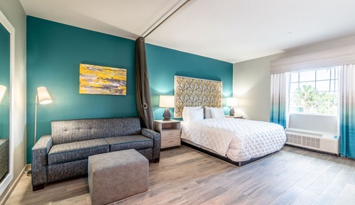 Suite, 1 cama de matrimonio grande con sofá cama, accesible para personas con discapacidad