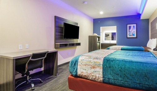 Habitación estándar, 2 camas de matrimonio, no fumadores