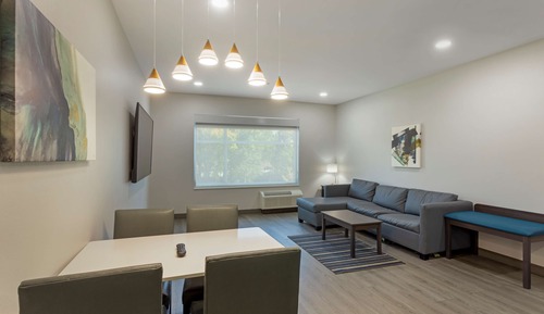 Apartamento estándar, 2 camas de matrimonio, no fumadores, cocina (Larger Room;with Sofabed)