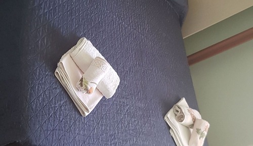 Habitación con 1 cama doble o 2 individuales, baño privado