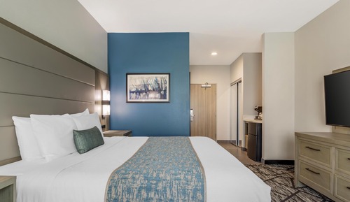 Habitación estándar, 1 cama de matrimonio grande, no fumadores, frigorífico y microondas
