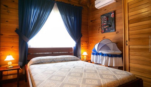 Cabaña Deluxe, terraza, en la zona del jardín