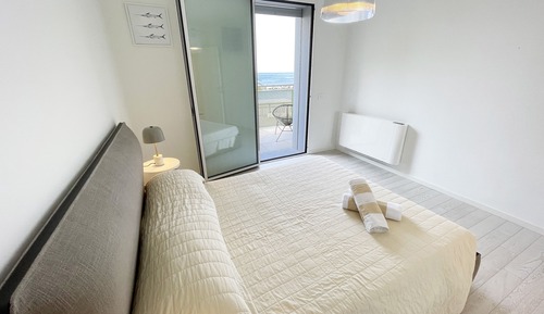 Apartamento superior, 2 habitaciones, vistas al mar, frente a la playa