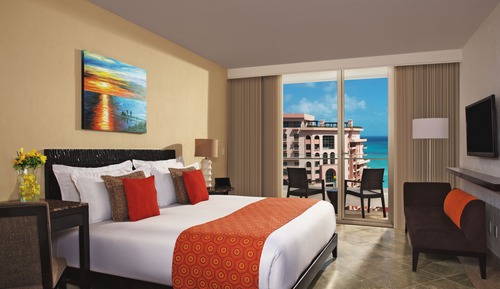 Habitación Deluxe, 1 cama de matrimonio grande, vistas al mar