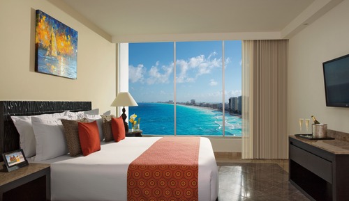 Habitación de luna de miel, 1 cama de matrimonio grande, vistas al mar