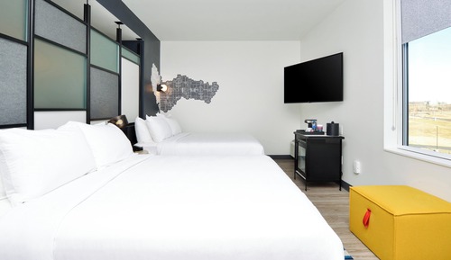 aloft, Habitación, 2 camas de matrimonio, no fumadores