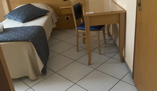 Habitación básica con 1 cama doble o 2 individuales