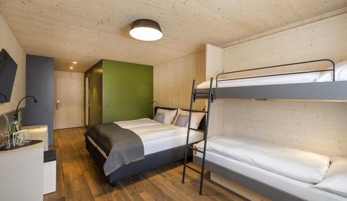 Habitación cuádruple básica