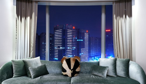 Habitación, 1 cama de matrimonio grande, no fumadores, vistas a la ciudad