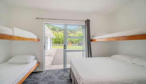 Lodge Room Queen and Bunks