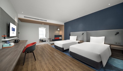 Habitación estándar, 2 camas individuales, vistas a la ciudad (Extra Space)