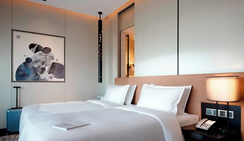 Habitación Premier con 2 camas individuales, vistas al río