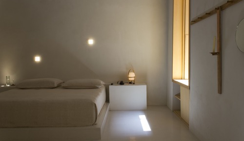 Habitación, patio