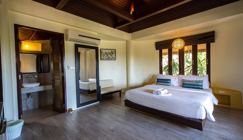 Villa, 1 cama de matrimonio grande