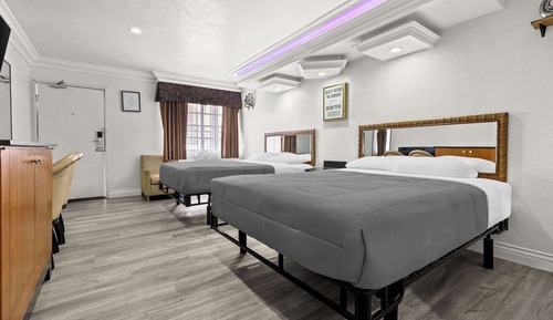 Habitación estándar, 2 camas de matrimonio, no fumadores
