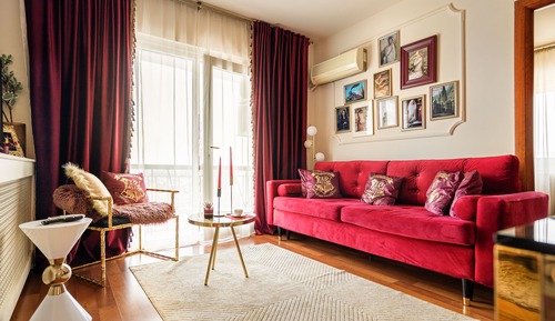 Apartamento Deluxe, 2 habitaciones, balcón, vistas a la ciudad