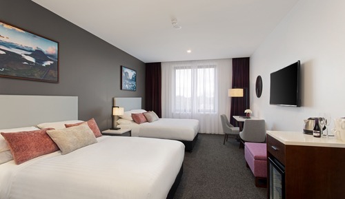 Habitación estándar, 2 camas de matrimonio