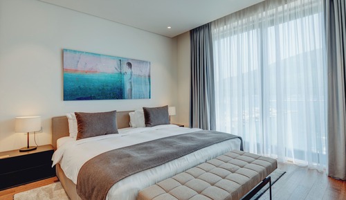 Habitación, 1 cama de matrimonio grande (1 Bedroom - Mimosa Suite)