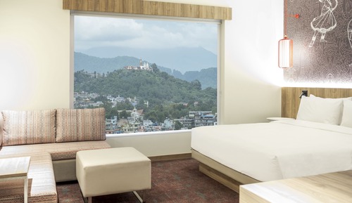 Habitación, 1 cama de matrimonio grande con sofá cama