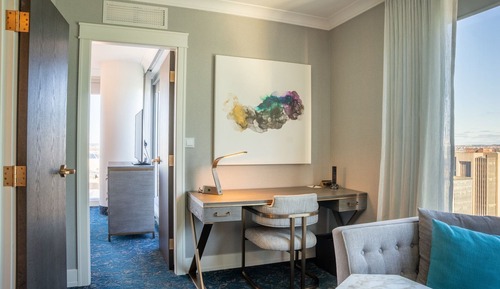 Suite ejecutiva, 1 cama de matrimonio grande con sofá cama