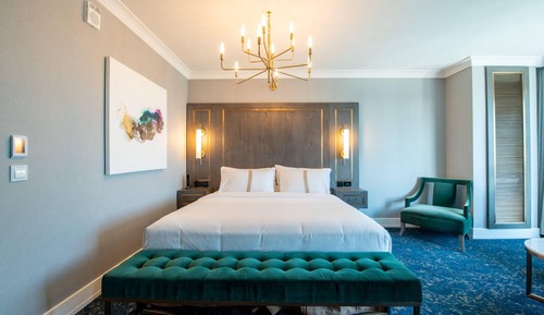 Habitación, accesible para personas con discapacidad (1 King Bed, Roll-In Shower)