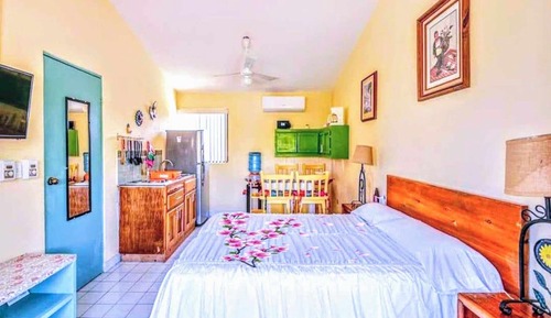 Apartamento, 1 habitación, fumadores, patio