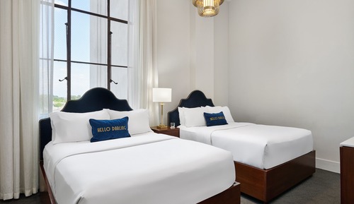 Habitación doble, 2 camas de matrimonio