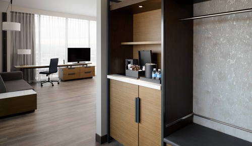 Suite ejecutiva, 1 cama de matrimonio grande con sofá cama, vistas a la ciudad (City View)