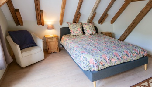Chalet, vistas al jardín (Gîte "Noisette")