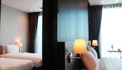 Suite familiar, 2 habitaciones, vistas al mar