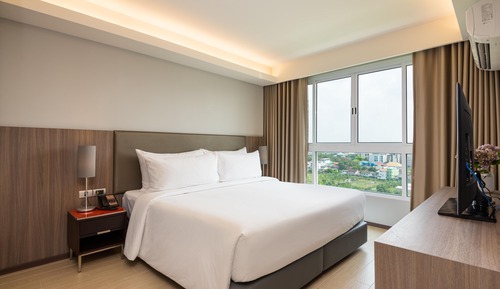 Apartamento, 2 habitaciones, vistas al jardín